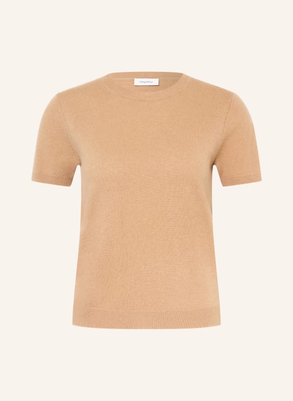 darling harbour Strickshirt aus Cashmere CAMEL
