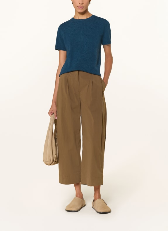 darling harbour Strickshirt aus Cashmere petrol melange