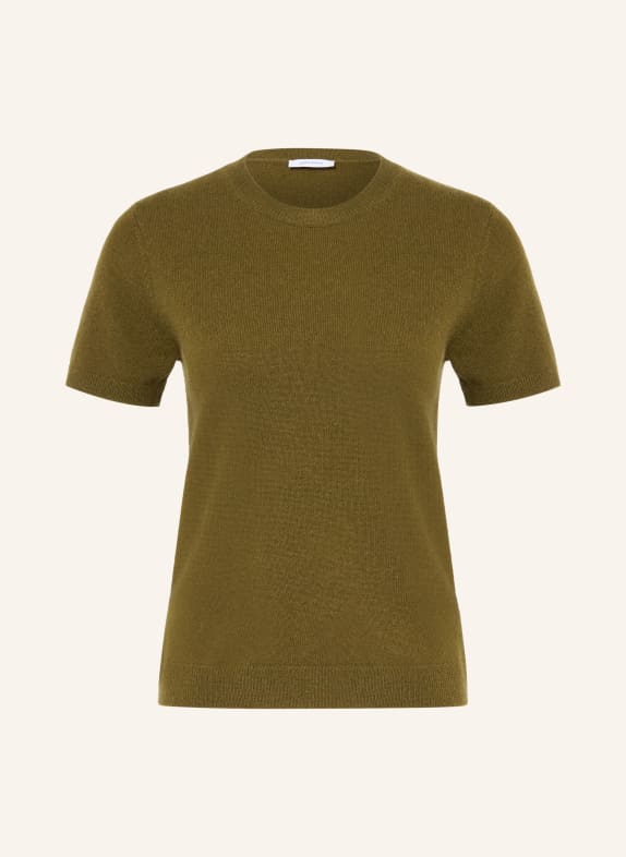 darling harbour Strickshirt aus Cashmere OLIVE