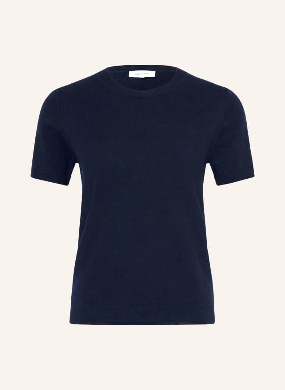 darling harbour Strickshirt aus Cashmere NAVY
