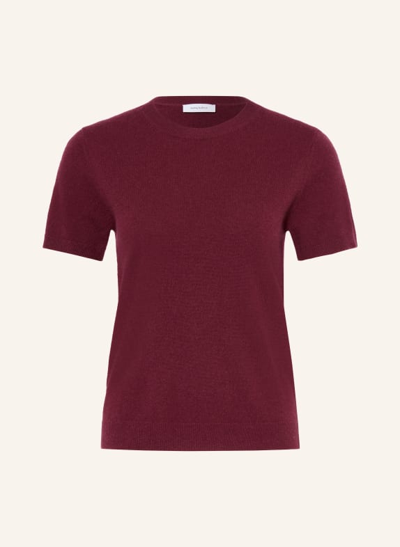 darling harbour Strickshirt aus Cashmere BORDEAUX