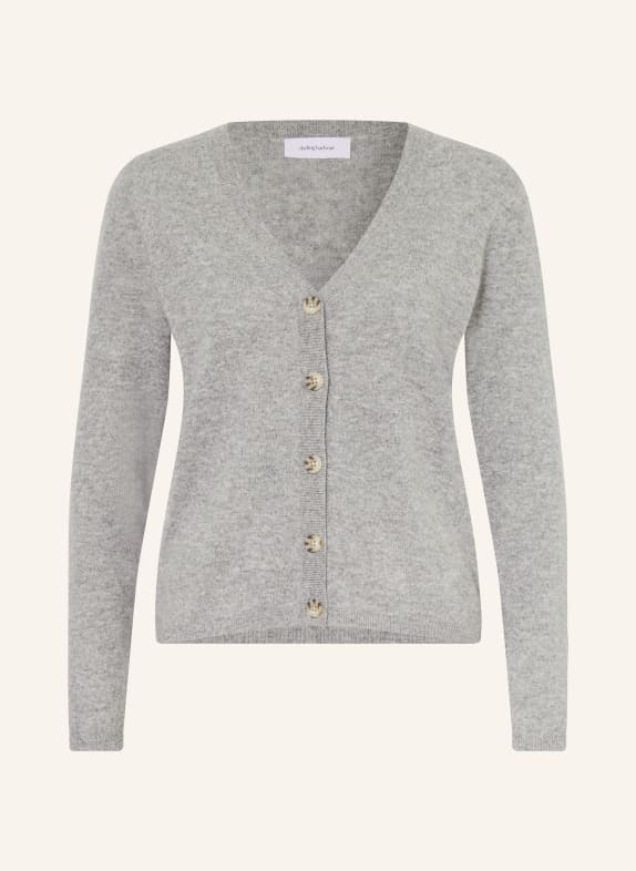 darling harbour Cashmere cardigan GREY MELANGE