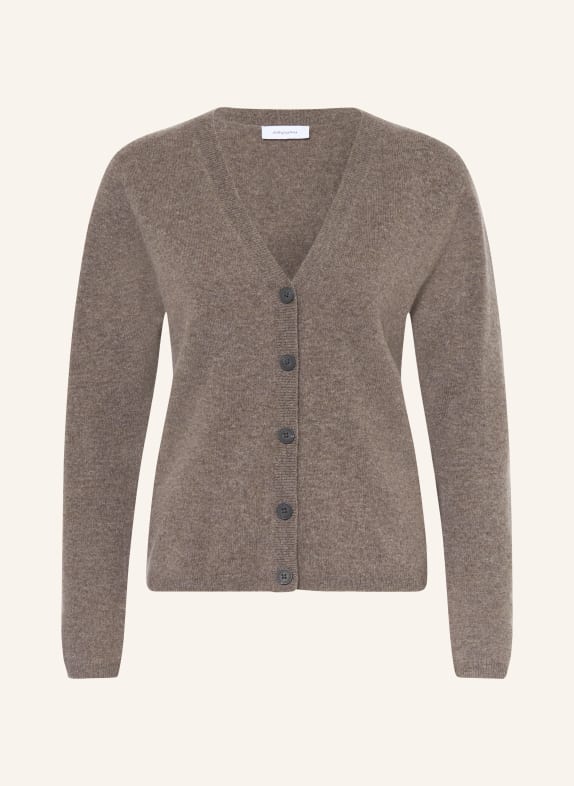 darling harbour Cardigan en cachemire truffle melange