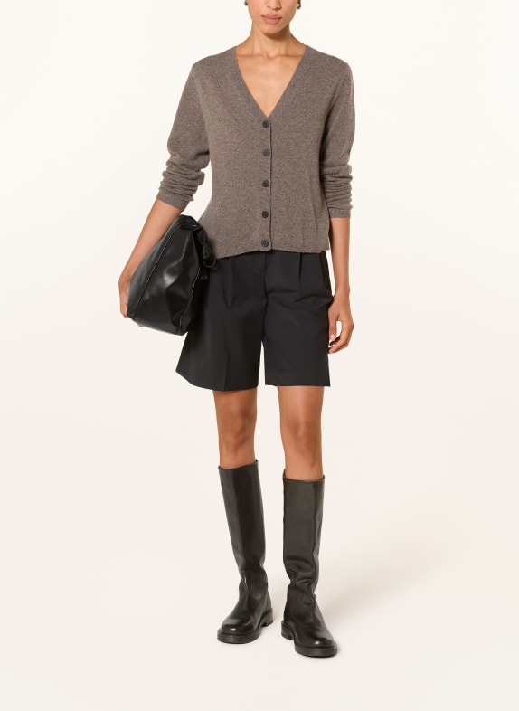 darling harbour Strickjacke aus Cashmere truffle melange