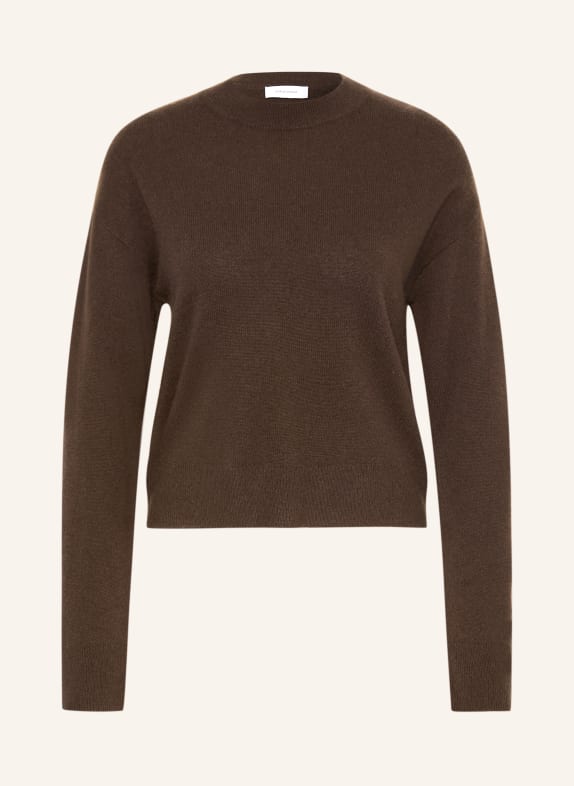 darling harbour Cashmere sweater DARK BROWN
