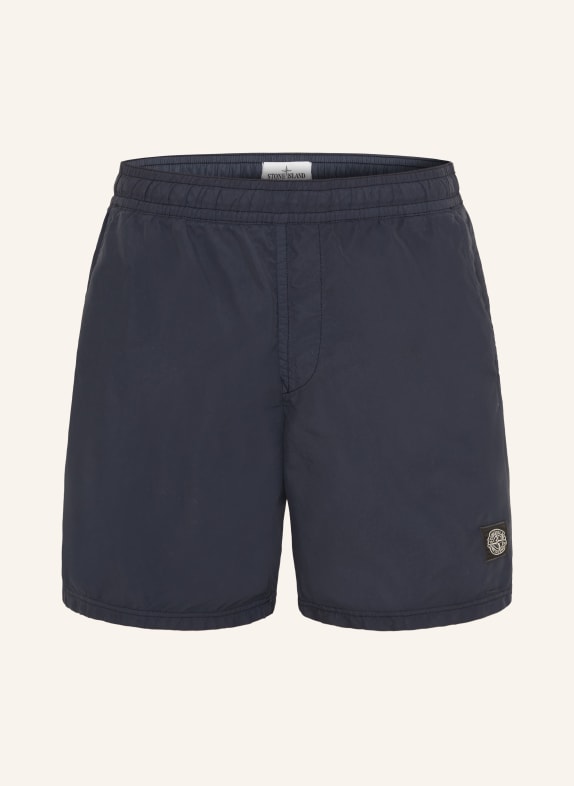 STONE ISLAND Swim shorts DARK BLUE / CREAM / BLACK