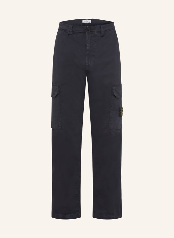 STONE ISLAND Cargohose Regular Fit DUNKELBLAU
