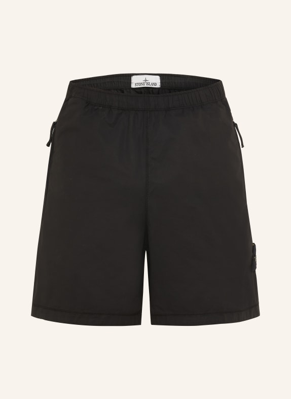 STONE ISLAND Shorts SCHWARZ