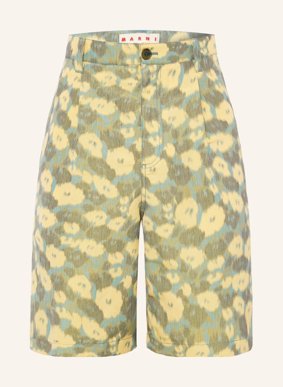 MARNI Shorts GELB / GRAU / PETROL