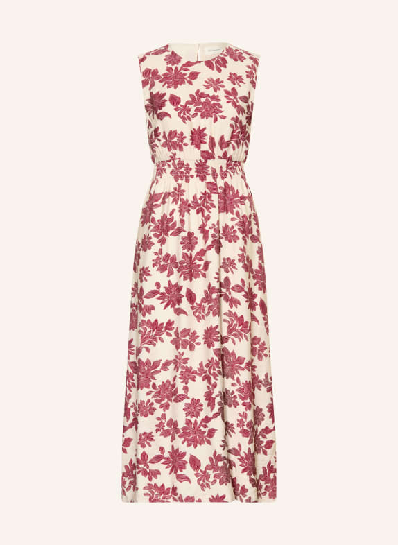 MSCH COPENHAGEN Jurk MSCHVILDANA DONKERROOD / BEIGE