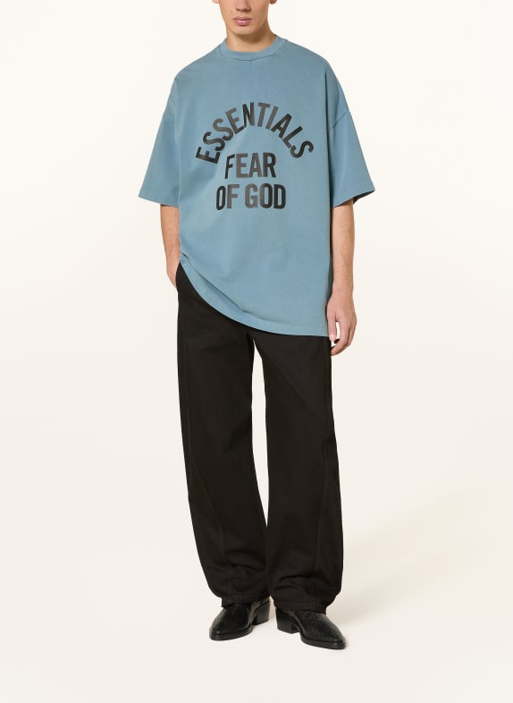 ESSENTIALS - FEAR OF GOD Tricou oversized ALBASTRU