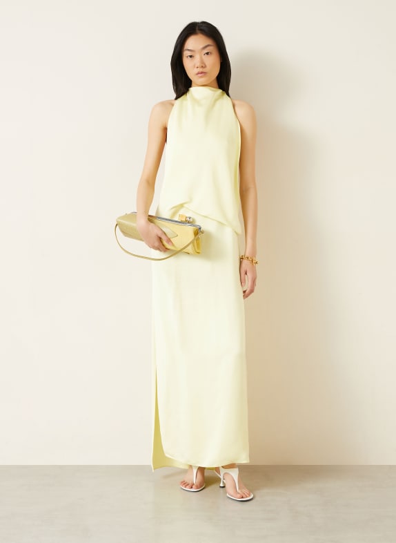 SPORTMAX Robe de soirée DOLMEN JAUNE CLAIR