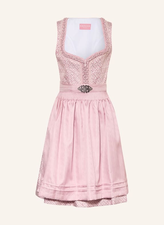 KRÜGER Dirndl DANARA ROSE CLAIR / ROSÉ / ROUGE FONCÉ