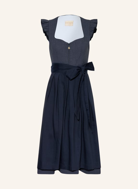 KRÜGER Dirndl ISALYNN BLEU FONCÉ