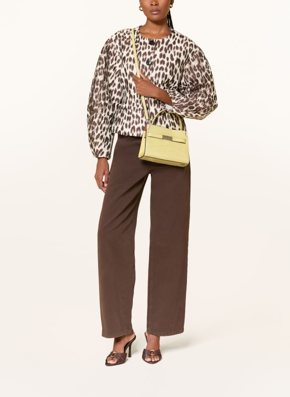 TORY BURCH Handväska LEE RADZIWILL LJUSGUL