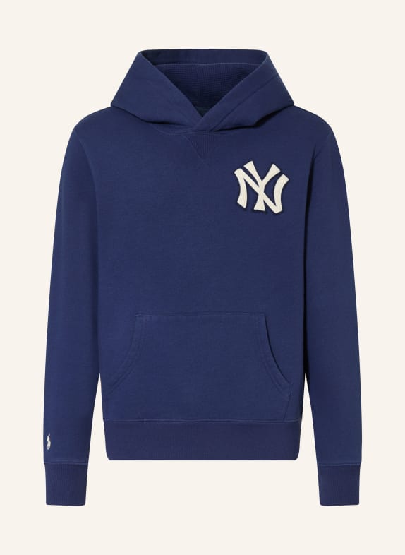 POLO RALPH LAUREN sweat à capuche BLEU FONCÉ / CRÈME