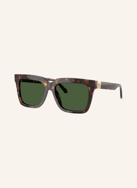 VERSACE Lunettes de soleil VE4498 HAVANA/ VERT FONCÉ
