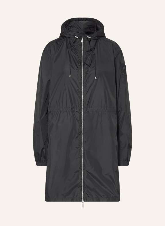 CANADA GOOSE LUME Rain Jacket BLACK