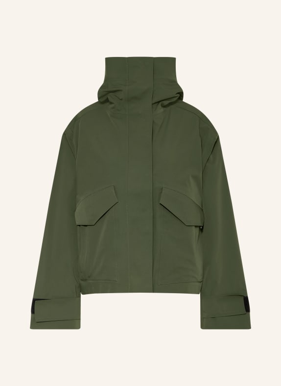 CANADA GOOSE Kurtka przeciwdeszczowa TOFINO CIEMNOZIELONY