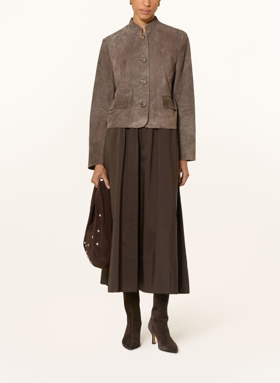 MEINDL Trachten-Lederjacke L'OPÉRA BRAUN