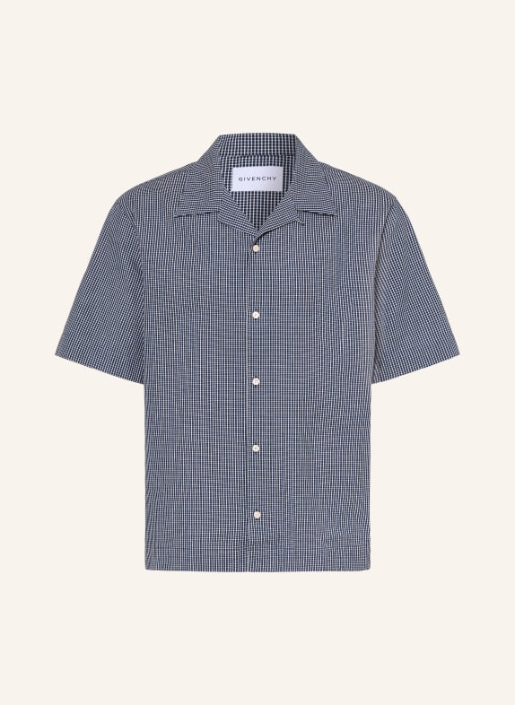 GIVENCHY Resorthemd Comfort Fit WEISS / BLAU