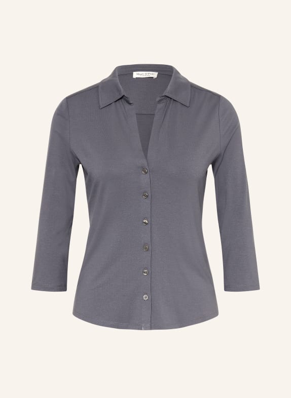Marc O'Polo Jerseyblouse met 3/4-mouwen GRIJS