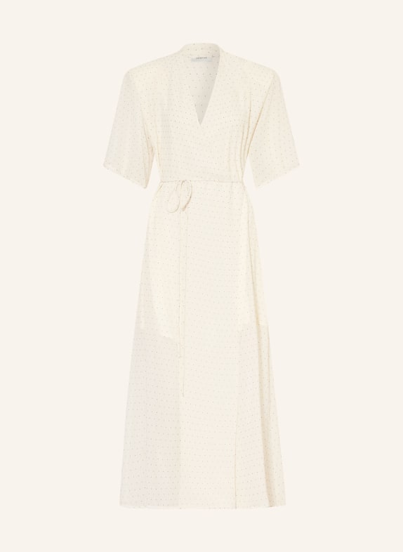 GESTUZ Wikkeljurk GZDORAH CRÈME / ZWART