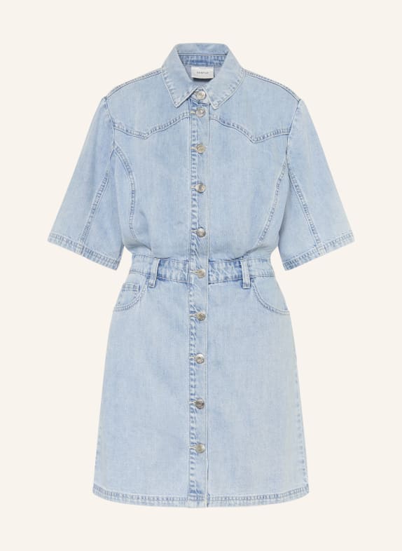 GESTUZ Sukienka dżinsowa GZMONIE JASNONIEBIESKI