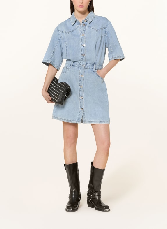 GESTUZ Robe en jean GZMONIE BLEU CLAIR