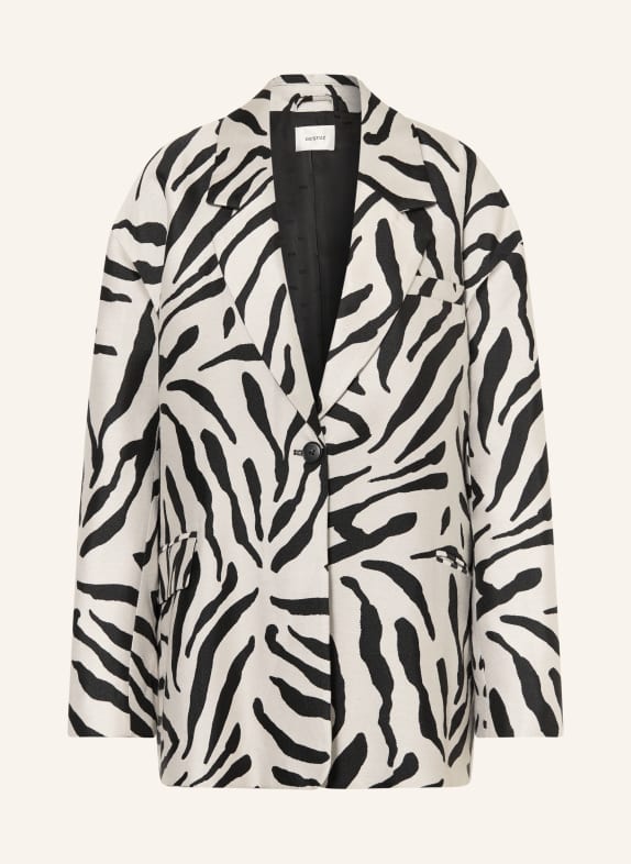 GESTUZ GZZEBE Blazer BLACK / WHITE