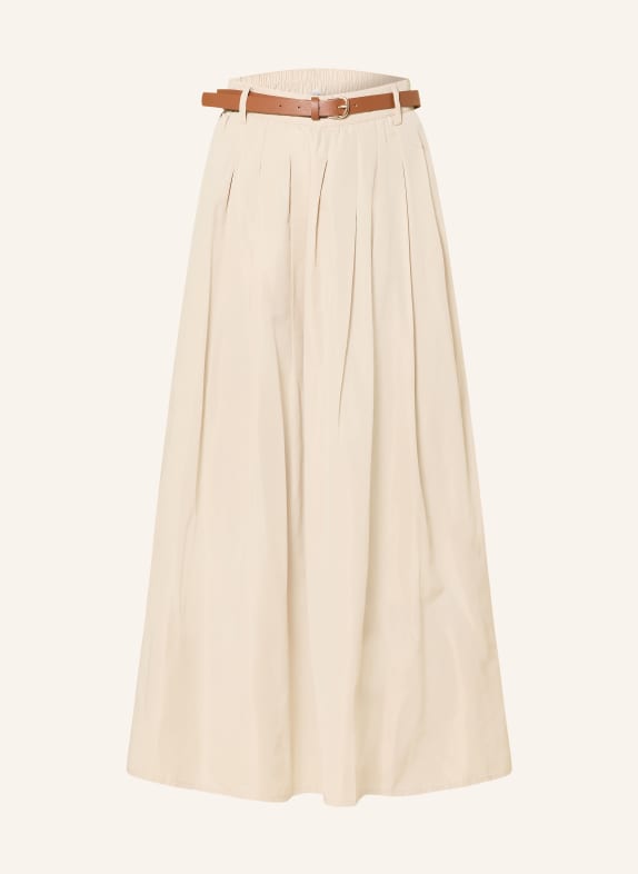CARTOON Pleated skirt CREAM