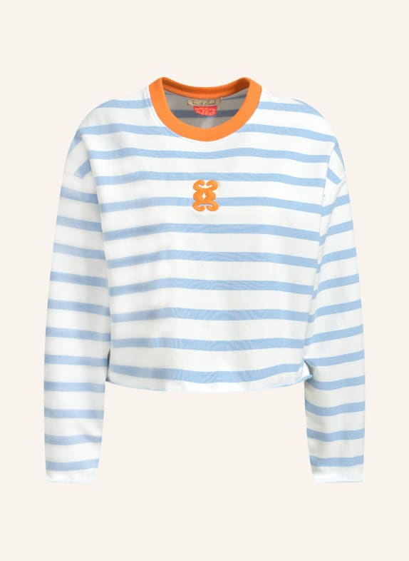 Smith & Soul Bluza JASNONIEBIESKI / POMARAŃCZOWY / BIAŁY