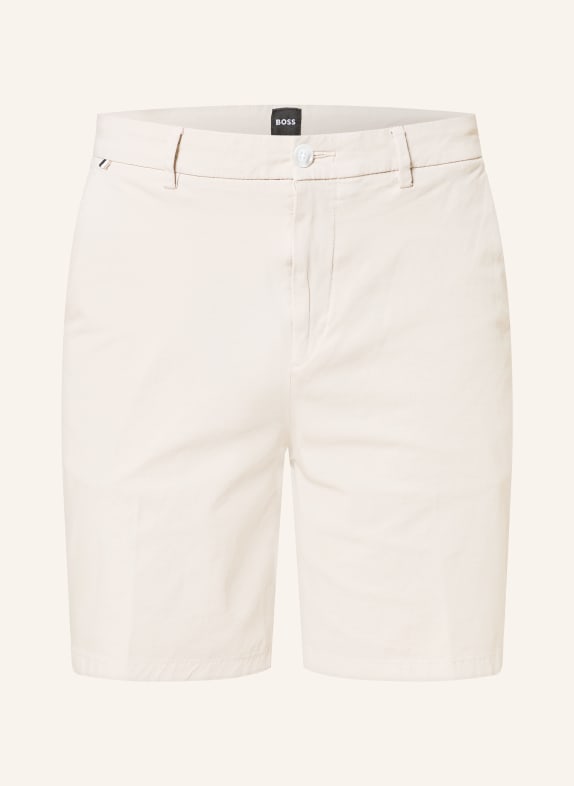 BOSS Short chino KANE Coupe moderne régulière GRIS CLAIR