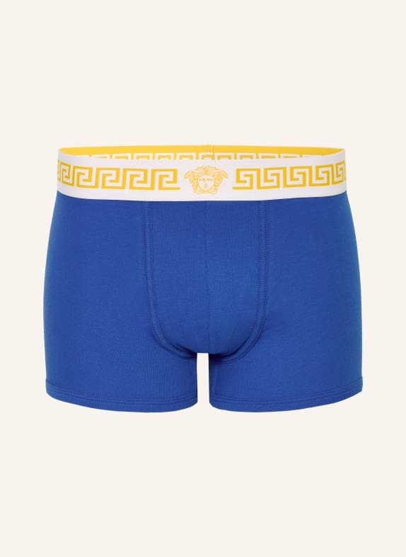 VERSACE boxershorts BLAUW / GEEL / WIT