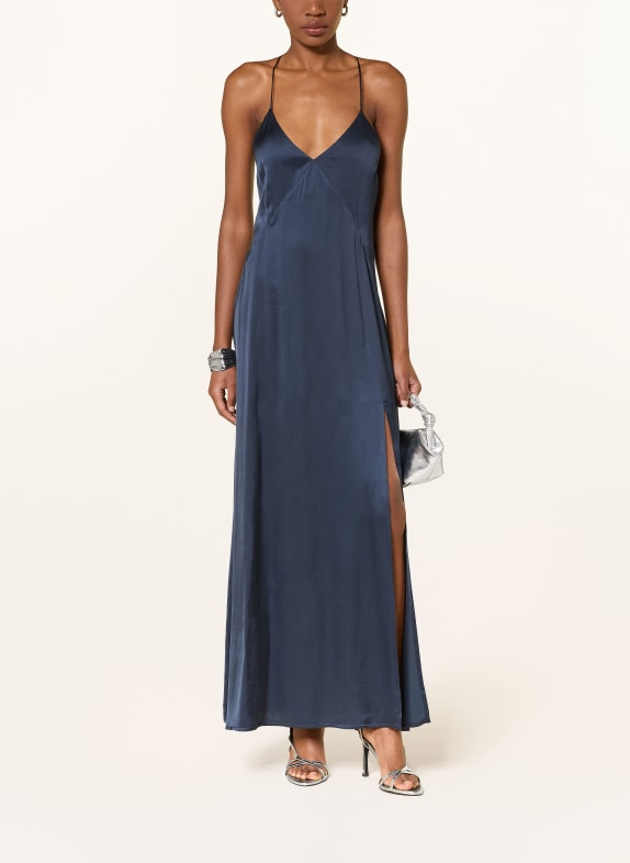 ottod'ame Satinkleid DUNKELBLAU