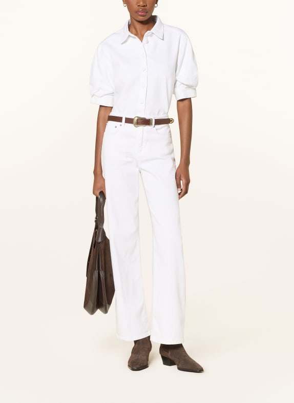 FRAME Overhemd THE BILLOW SLEEVE SHIRT WIT