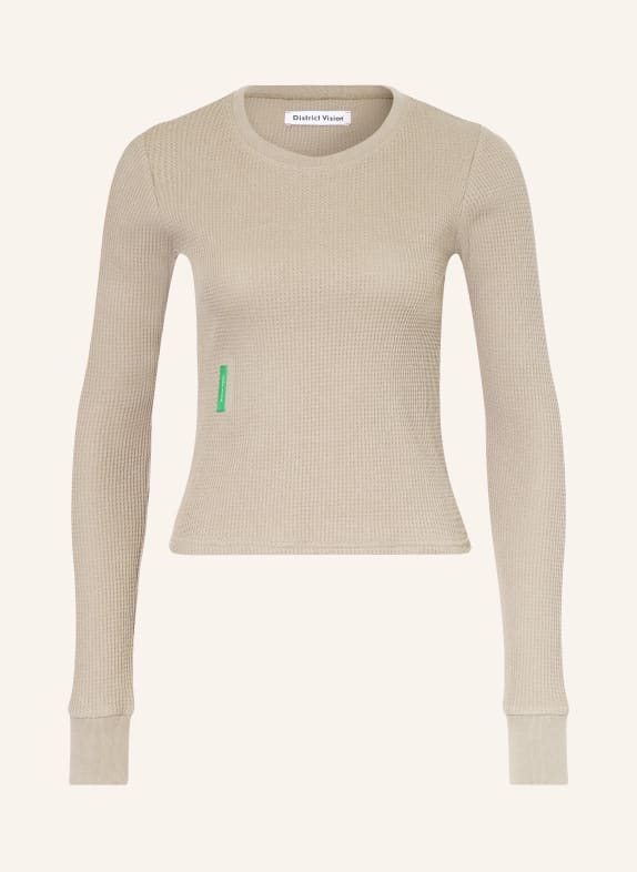 District Vision Long-sleeve shirt KHAKI
