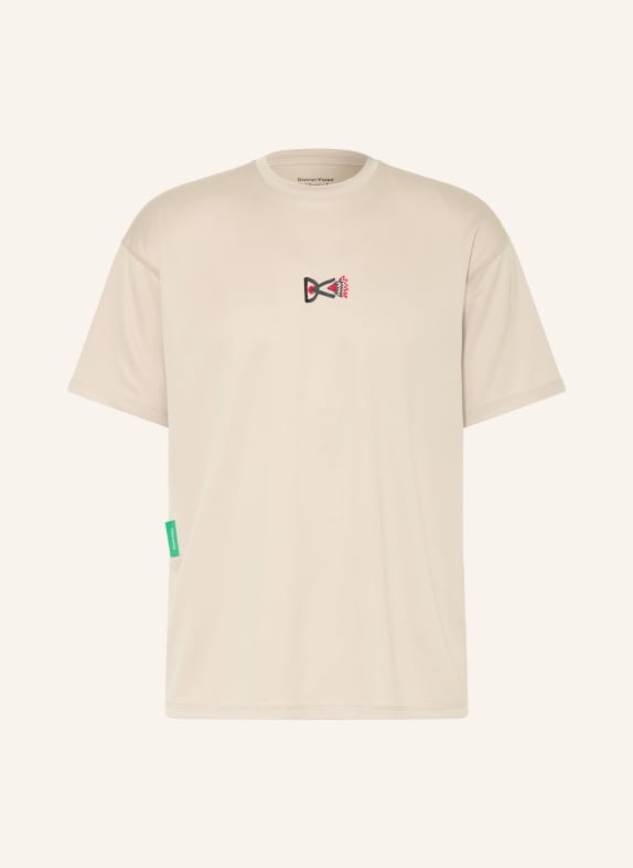 District Vision Laufshirt HELLBRAUN