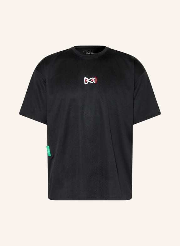 District Vision Běžecké tričko ČERNÁ / ČERVENÁ / ZELENÁ