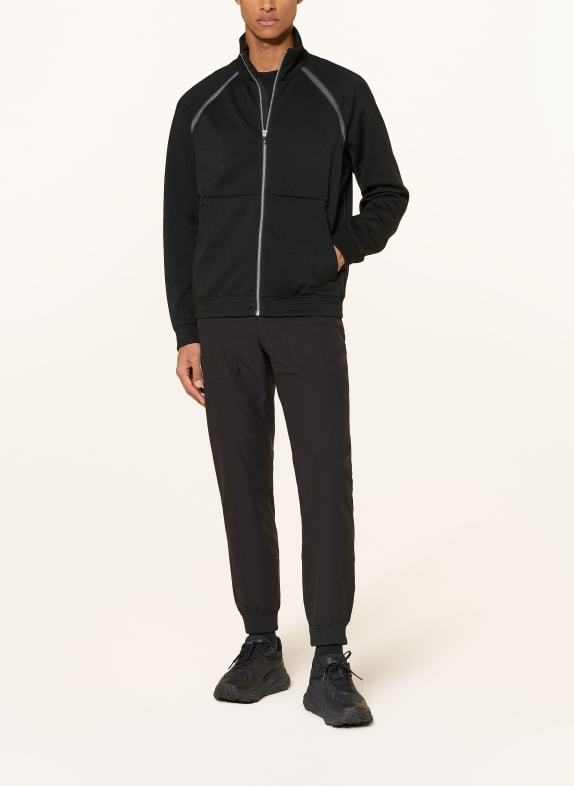lululemon Trainingsjack PACE BREAKER ZWART / DONKERGRIJS