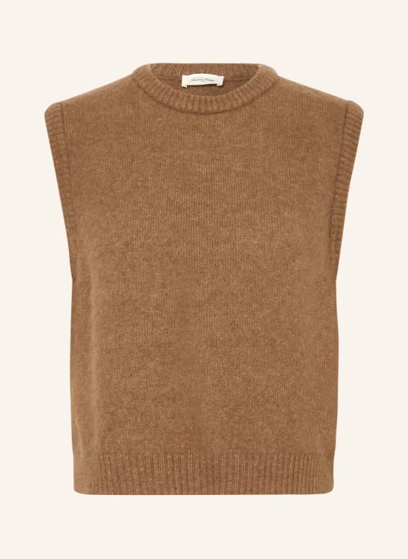 American Vintage Pullunder VITOW mit Alpaka BRAUN