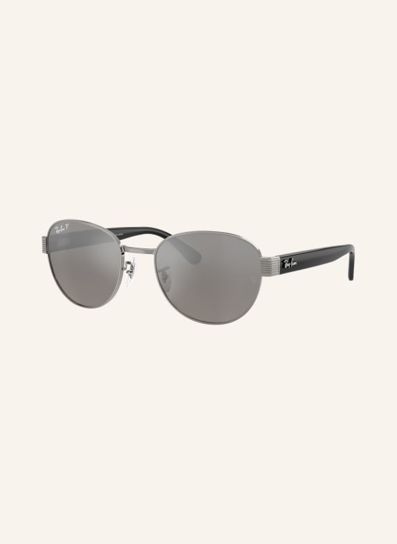 Ray-Ban Sonnenbrille RB3766CH SILBER/ GRAU POLARISIERT