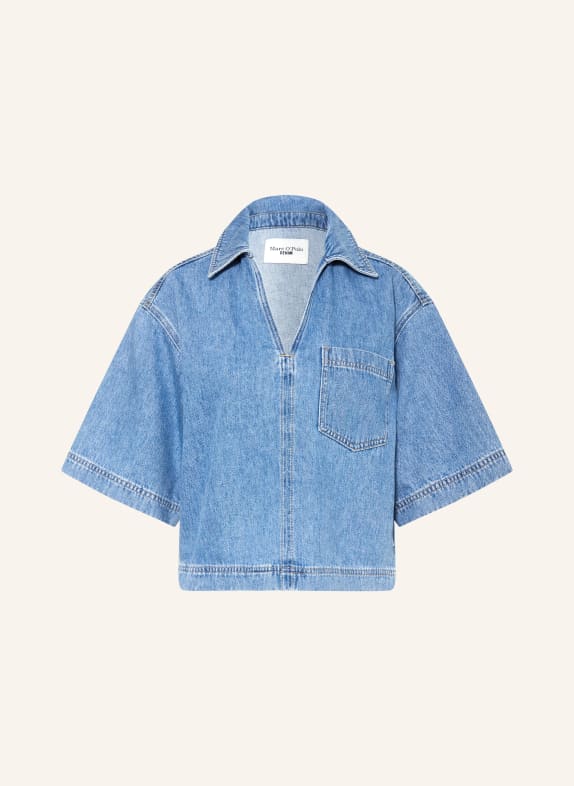 Marc O'Polo DENIM džínová blůza MODRÁ
