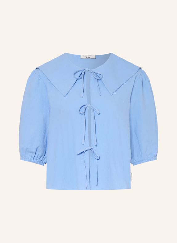Marc O'Polo DENIM Blusenshirt mit 3/4-Arm HELLBLAU