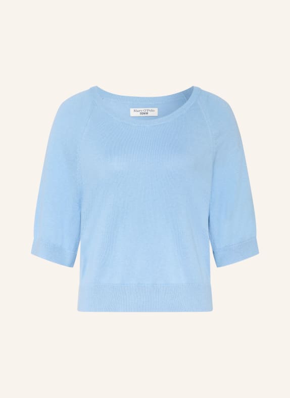 Marc O'Polo DENIM Sweter z rękawami 3/4 JASNONIEBIESKI