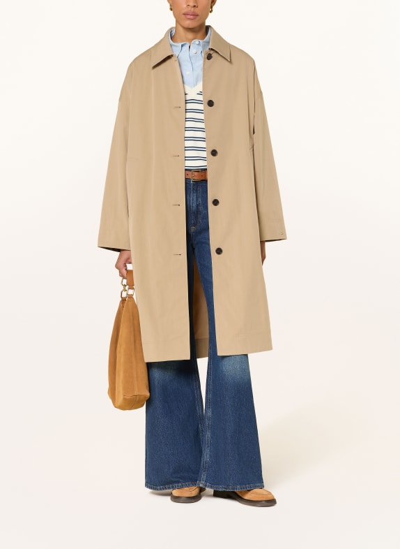 TOMMY HILFIGER Mantel HELLBRAUN