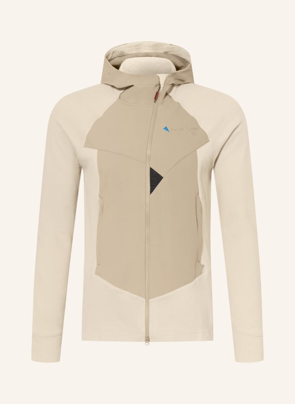 Klättermusen Střední vrstva – bunda HUGIN BÉŽOVÁ / KRÉMOVÁ