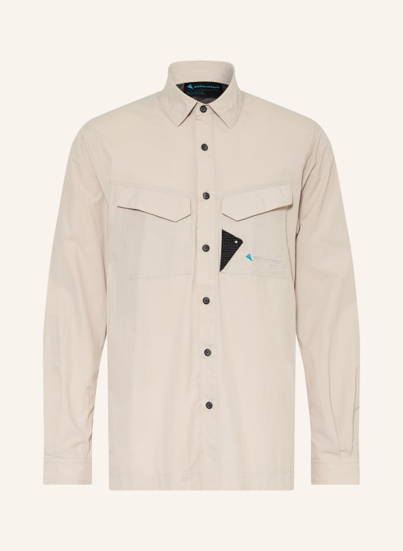 Klättermusen Koszula outdoorowa SYN BEŻOWY