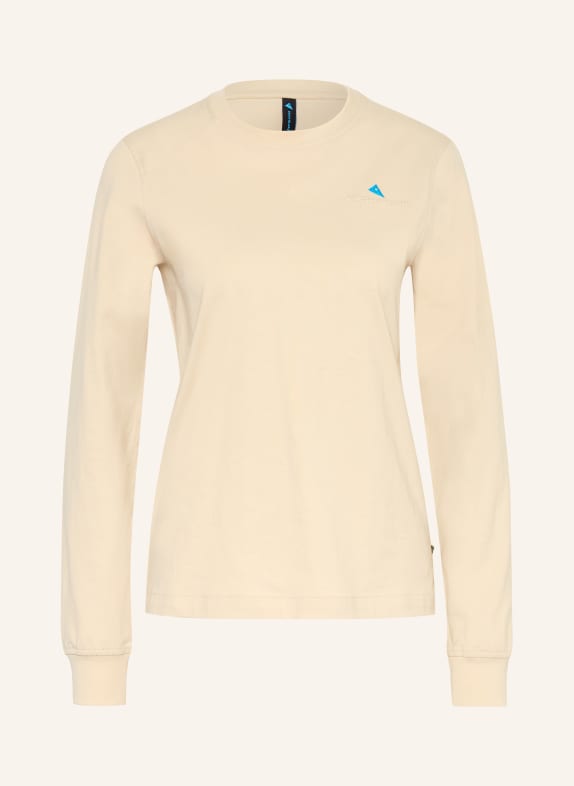 Klättermusen Longsleeve ROOT LOGO LS CREME