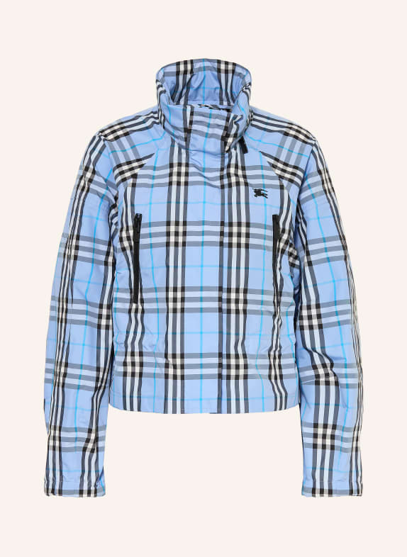 BURBERRY Jacke LAYHAM HELLBLAU / WEISS / SCHWARZ